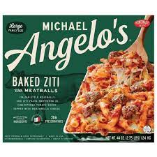 Get 4 mini pot pies: Michael Angelo S Large Family Size Frozen Baked Ziti With Meatballs Target