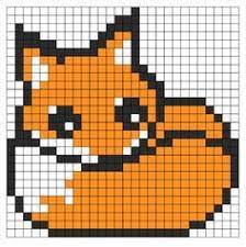 Pixelmuster sind vielseitig einsetzbar, du kannst sie als zählmuster zum häkeln oder stricken verwenden oder für patchwork arbeiten, für bügelperlen oder einfach nur so. Bugelperlen Vorlage Kleines Fuchschen Bugelperlen Vorlagen Zum Ausdrucken Bugelperlen Vorlagen Basteln Bugelperlen