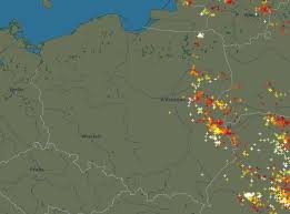 W poniedziałek, 12 sierpnia ostrzeżenia meteorologiczne ostrzegające przed burzami, silnym wiatrem, a także opadami deszczu, a nawet. Gdzie Jest Burza Radar Burzowy Gazeta Wspolczesna