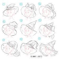 Pin By Kay On Art Drawing Reference Hat Drawing Drawing Tutorial