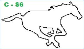Cross stitch patterns from the artwork of sue coleman, benjamin chee chee, octavio ocampo, blaine billman, lynn blaikie and other fine artists. Easy Patterns Calgary Stampeders Cross Stitch Pattern