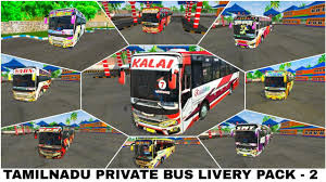 Upload livery buatan anda sendiri agar di posting disini. Tamilnadu Private Bus Livery For Jet Bus Part 2 For Bus Simulator Indonesia Youtube