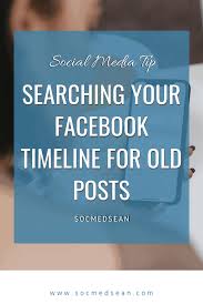 From there you can select which audience you would like to have access to this post. Solved Searching Your Own Facebook Timeline For A Specific Post Socmedsean Social Media Sean