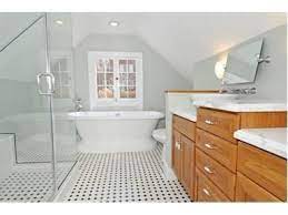 Schluter shower pan with linear drain. Attic Bathroom Ideas Sloped Ceiling Bathroom Attic Bathroom Attic Shower