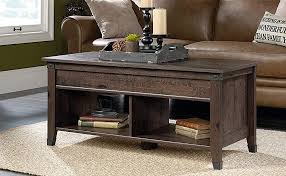It has a bottom shelf, helping you keep your room organized. Amazon Com Pemberly Row Lift Top Coffee Table In Coffee Oak Furniture Decor