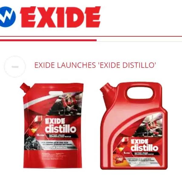 Exide Battery Topup Distilled Water product image