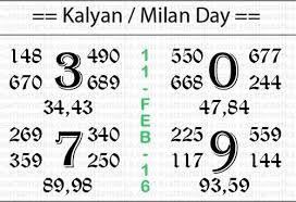 today kalyan matka tips chart satta matka free chart in