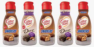 The dove dark chocolate almond creamer has more of a mocha flavor, while the snickers creamer has prominent notes of caramel. Snickers And Dove Dark Chocolate Almond Coffee Creamers Are In Stores Now