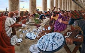 On The Subject Of Righteous Anger P Style White Space Money Changers Jesus Jesus Flipping Tables