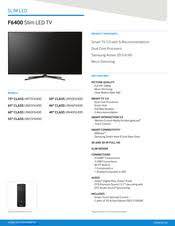 Nov 08, 2021 · to unlock scrambled channels on digital tv, you need to download the latest version of digital tv unscrambler firmware also known as the 'dtb firmware'. Samsung Un55f6400 Manuals Manualslib