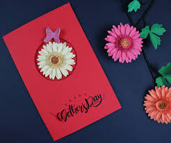 This 3d greeting cards very suitable for mother's day. Diy Mother S Day Card Mother S Day Card Making 3 Steps