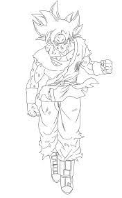 Dragon ball z free printable coloring pages for kids. Goku Heroes Ultra Instinct By Andrewdb13 On Deviantart Dragon Ball Super Artwork Dragon Ball Art Dragon Ball Artwork