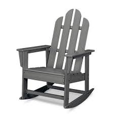 Polywood Long Island Recycled Plastic Adirondack Rocking Chair Walmart Com Resin Adirondack Chairs Adirondack Rocking Chair Plastic Rocking Chair