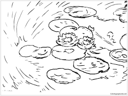 There may be 2 of the same style, but different colors. Water Lilies Evening Effect By Claude Monet Coloring Pages Arts Culture Coloring Pages Coloring Pages For Kids And Adults