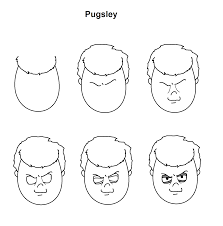 Pugsley Addams Family Drawings Family Drawing Addams Family Drawings