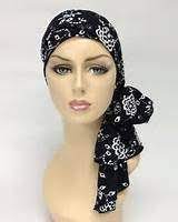 Womens White Perforated Motorcycle Head Wraps Scarves For Cancer Patients Head Wrap Scarf