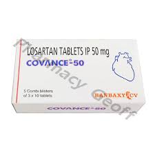 Losartan potassium is a drug that effectively treats high blood pressure and diabetic neuropathy. Covance 50 Losartan Potassium 50mg 10 Tablets General Health Pharmacy Geoff