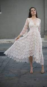 Short Wedding Dresses Zimmermann Blush Empire Guipure Dress Crochet Dress Lace Dress Short Wedding Dress