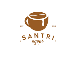 A Cup Of Coffee Logo Desain Logo Kedai Kopi Desain