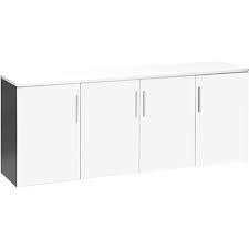 Credenza Emerge Oc255 1800mm Wood White Ironstone Officemax Nz
