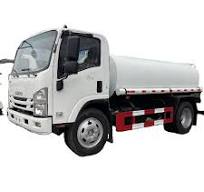 1SUZU 4x2 5000 Liters Stainless Steel Water Tanker Truck Potable Water  Transport Truck for Sale