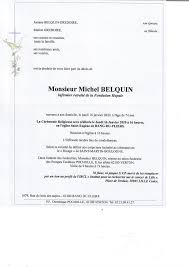 Drummondville, qc date de naissance : Avis De Deces Michel Belquin