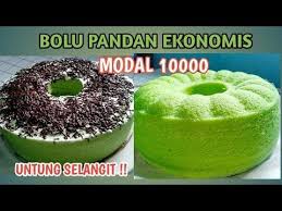 Bolu Kukus Pandan Irit Untung Selangit 2 Telur Youtube Makanan Resep Masakan Indonesia Kue Mentega