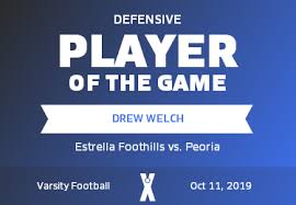 Drew Welch's Estrella Foothills High School Bio