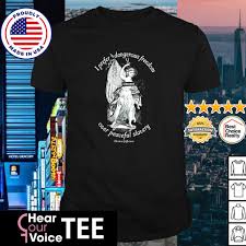 This is actually a translation of a latin phrase that thomas jefferson used: I Prefer Dangerous Freedom Over Peaceful Slavery Thomas Jefferson Shirt Hoodie Sweater Long Sleeve And Tank Top