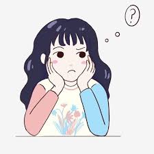 Worried Little Girl Thinking About Problems Girl What Is The Answer To The Question Why Can T I Think Of It Png Transparent Clipart Image And Psd File For Fr Cute Free for personal use only: png transparent clipart