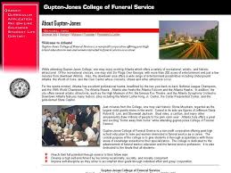 Gupton Jones College Of Funeral Service Jones College Funeral Services Georgia College