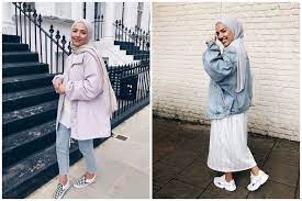 Inilah yang menjadikan kebanyakan wanita ragu untuk mengenakan hijab pesta. 7 Padu Padan Hijab Dan Baju Oversized Untuk Lebaran Womantalk