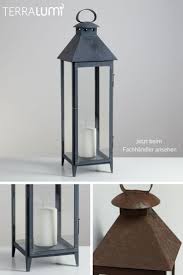 Windlicht Fur Terrassen Und Balkone Handgefertigte Franzosische Kerzenleuchte Licht Im Garten Gartenleuchten Kerzen