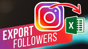 How To Export Instagram Followers To Excel Youtube