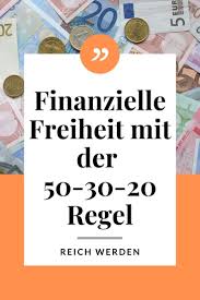 50 30 20 Mit Dieser Regel Bekommen Sie Ihre Finanzen Leicht In Den Griff In 2020 Tipps Zum Geld Sparen Finanzen Geld Sparen