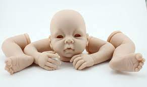 China Wholesale Vinyl Dolls Body Parts 22inches Soft Silicone Vinyl Baby Reborn Doll Kits China Silicone Reborn Doll Kit And Reborn Baby Doll Kit Price