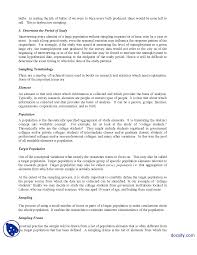 For example, there are specific guidelines for writing an apa methods section. Methodology Sample In Research