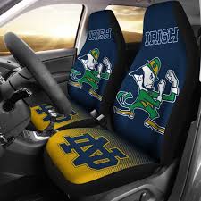 New Fashion Fantastic Notre Dame Fighting Irish Car Seat Covers Notre Dame Fighting Irish Fighting Irish Irish Car