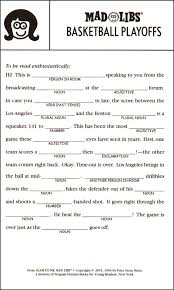 With word blanks, you can now play the same game online or print them out for free. Slam Dunk Mad Libs Putnam Berkley Publishing Group 9780843137224