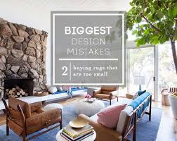 Design Mistake 2 The Too Small Rug Emily Henderson Large Bedroom Rugs Rug Placement Small Rugs