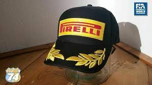 Original Pirelli F1 Grand Prix Podium Cap For Sale Online Ebay Pirelli Caps For Sale Podium
