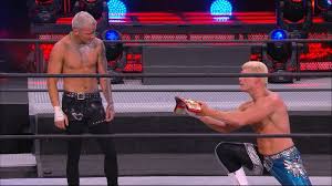 Rare apollo 1 crew praying hands photo set showing grissom, white and chaffee. Darby Allin Dethrones Cody To Become Aew Tnt Championship At Full Gear The Sportsrush