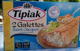 2 Galettes Saint Jacques Au Beurre Persille Tipiak 250 G 2 Unites