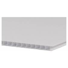 Laird Plastics 48 In X 96 In X 0 157 In White Twin Wall Sheet Case Of 8 In 2020 Corrugated Plastic Sheets Corrugated Plastic Plastic Sheets
