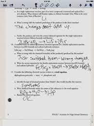 Start studying photosynthesis pogil answers. Pogil Activities For Highschool Chemistry Types Of Chemical Reactions Key Pogil Activities For High School Chemistry This Unit Is Part Of The Chemistry Library Paperblog