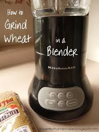 Learning to grind your own wheat or make your own flour at home is super easy, there are just a few tricks you need to know. How To Grind Wheat In A Blender Imperfect Homemaker