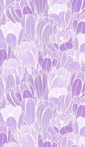 Romantic Crocus Colors And Delicate White Lines Will Suit Loya Print On Fabric Floral Pattern Vector Flower Background Wallpaper Purple Flower Background