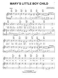 Jester Hairston Mary S Little Boy Child Sheet Music And Printable Pdf Music Notes Sheet Music Notes Sheet Music Christmas Piano Sheet Music