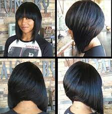 Naturally, we feel comfortable, smart, and elegant when wearing a ponytail. 15 Best Short Weave Bob Hairstyles Bob Haircut And Hairstyle Ideas