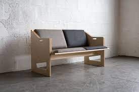 Tgm Plywood Loveseat Furniture For Small Spaces At Home Furniture Store Furniture Design Modern